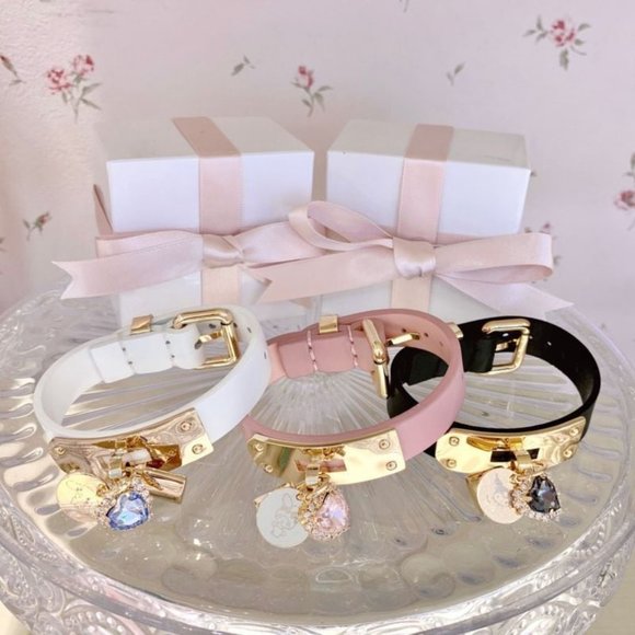 RoseMarie Seoir x Sanrio Kuromi leather bracelet cuff - Picture 3 of 8